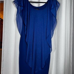Enfocus Studio Royal Blue  Women's Dress Size 4